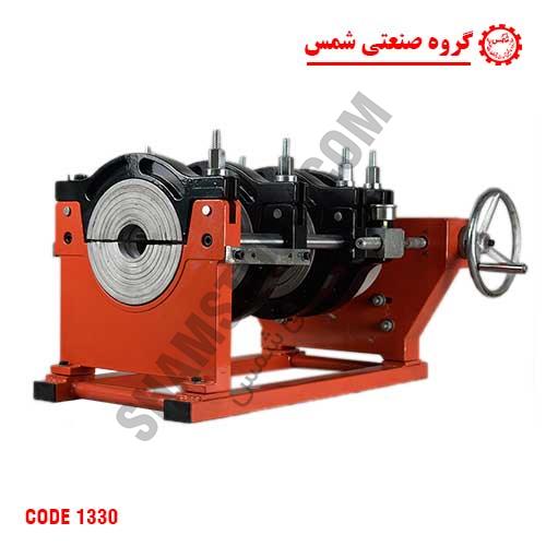 جوش لوله پلی اتیلن چهار فک سایز 200 گیربکسی